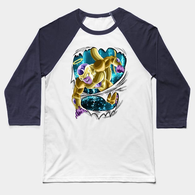 Golden Frezzer Dragon ball super Baseball T-Shirt by GeekCastle